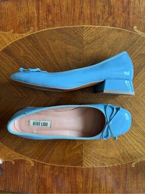 Blue Ballet Flats Bibi Lous size 36
